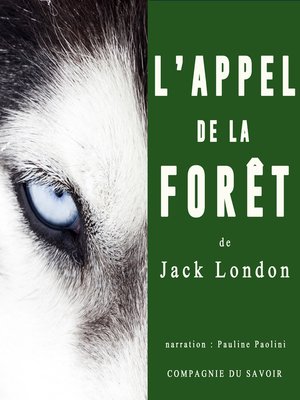 cover image of L'appel de la forêt de Jack London